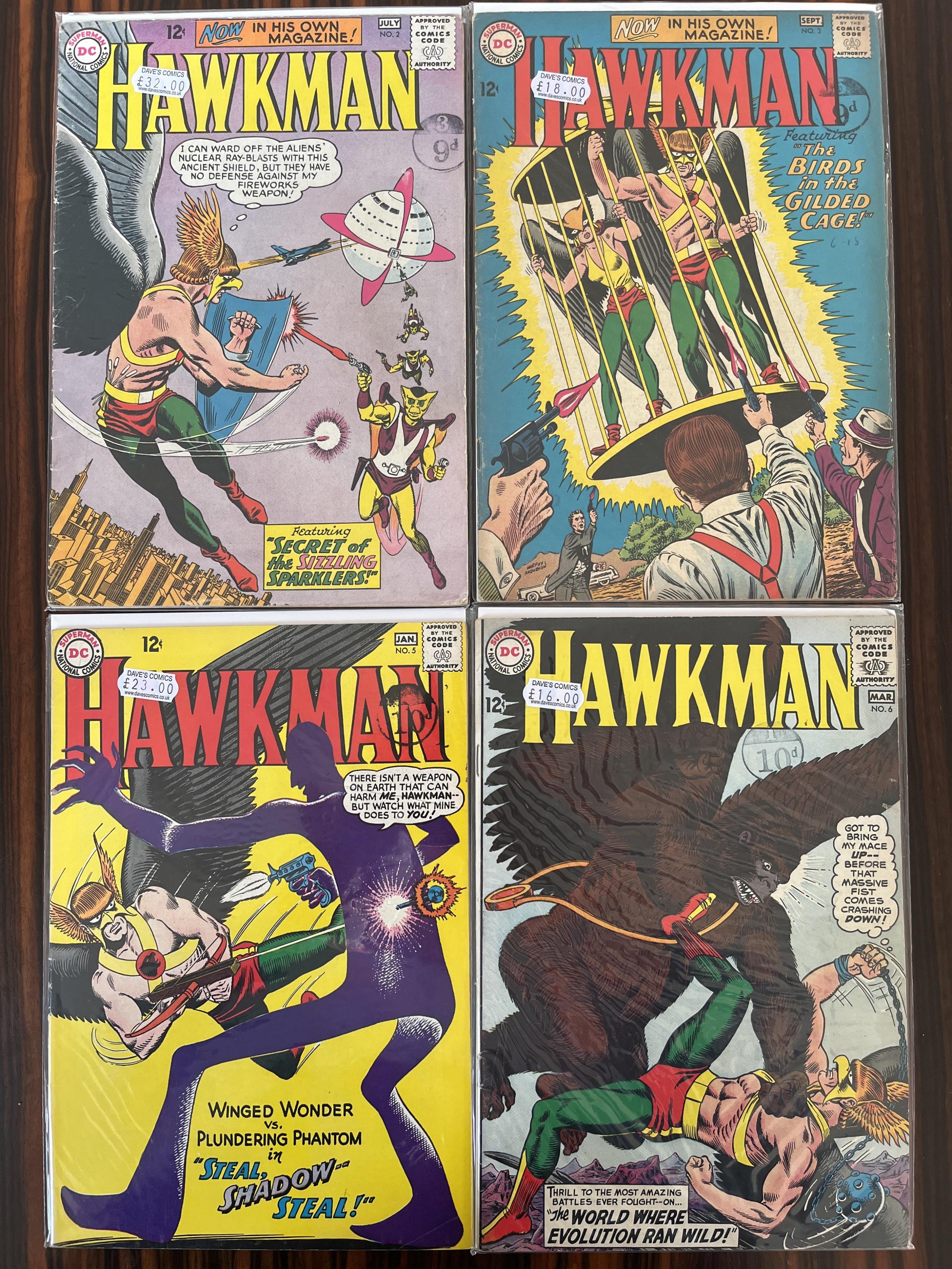 DC comics, Blackhawk, Vol. 1, 14 issues between #166–247, The Flash, Vol. 1, 14 issues between #133–207, Hawkman, Vol. 1, 13 issues between #2–25, The Spectre, Vol. 1, 4 issues between #3–9 and, Showcase presents Doctor